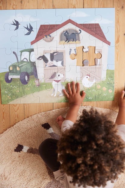 Puzzle 30 pièces I À la ferme