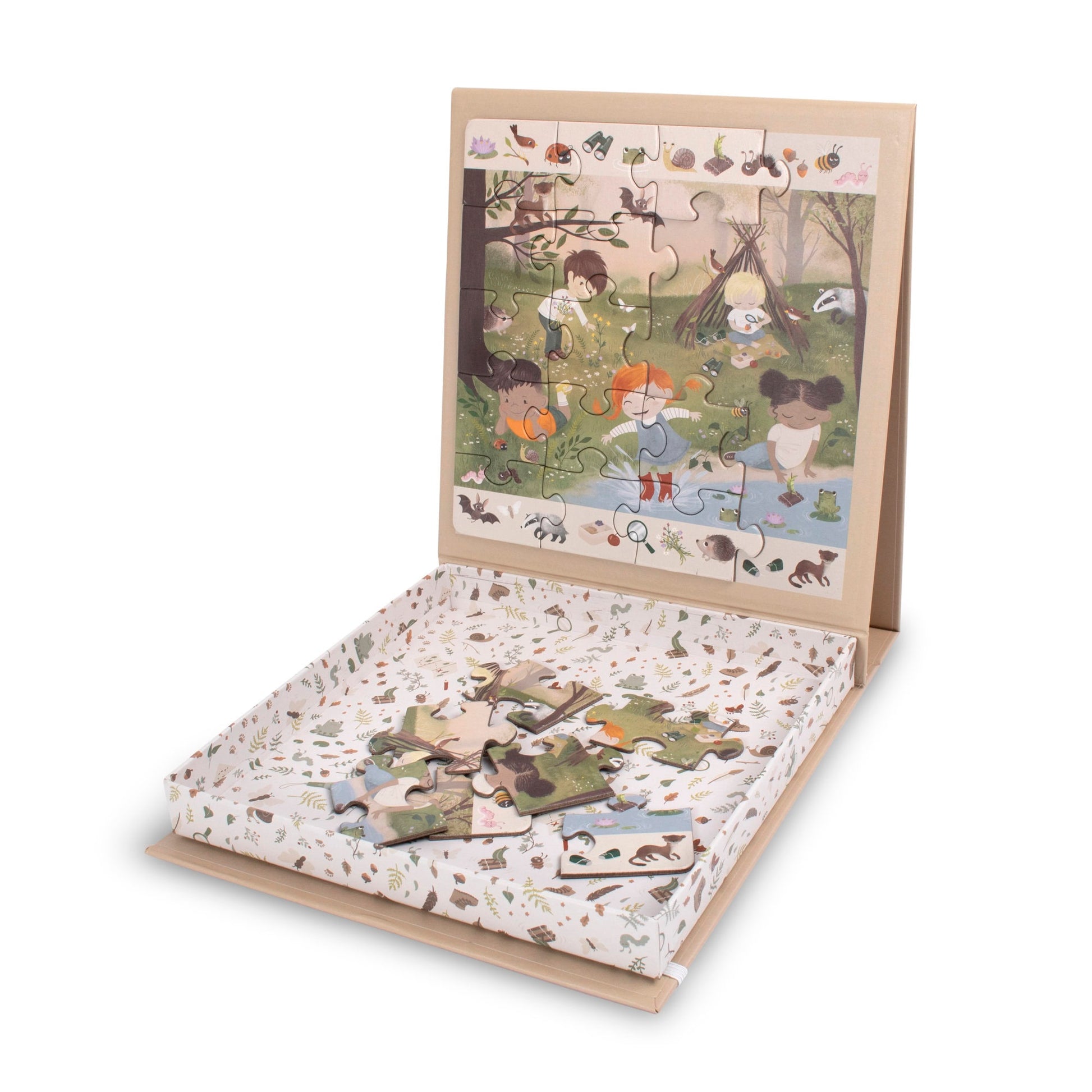Puzzle Magnétique I  Forêt enchantée