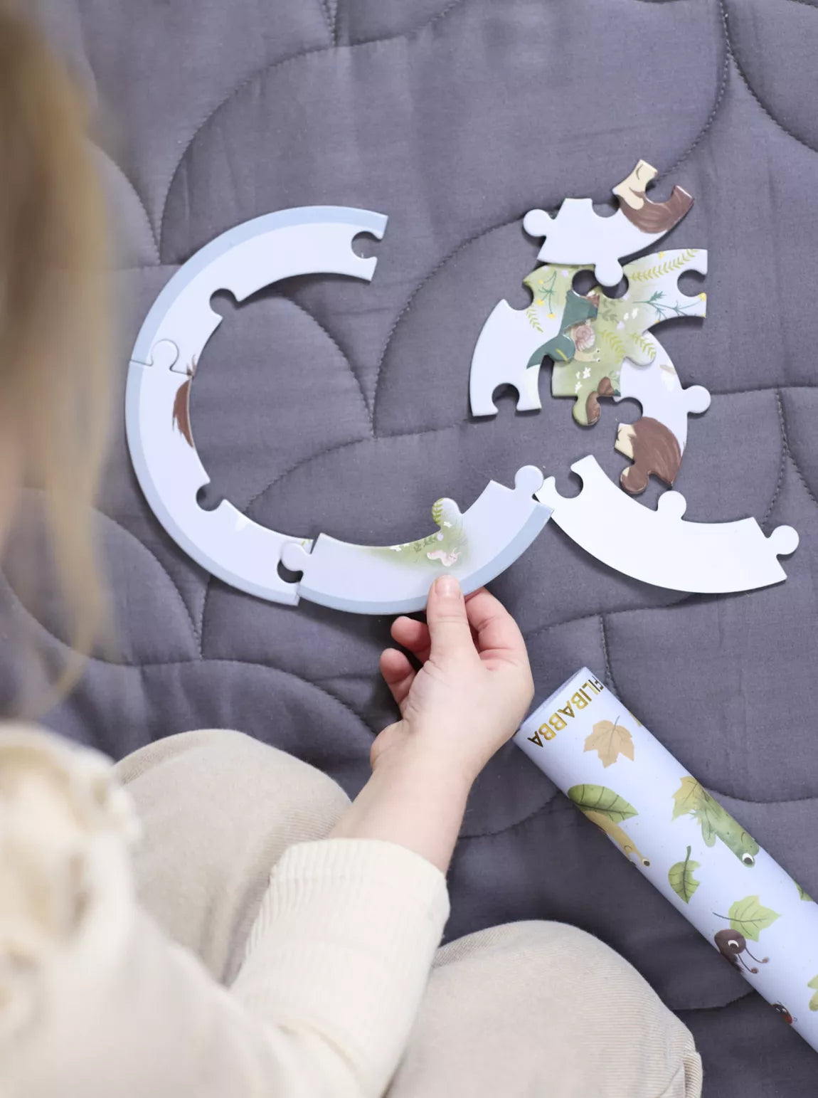 Puzzle Rond I Petits aventuriers