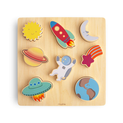 Puzzle en bois I Espace