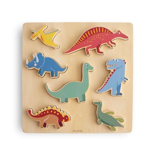 Puzzle en bois I Les Dinosaures