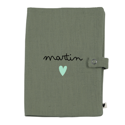 Protège carnet de santé | Vert Olive
