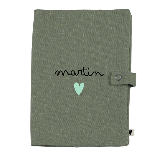 Protège carnet de santé | Vert Olive