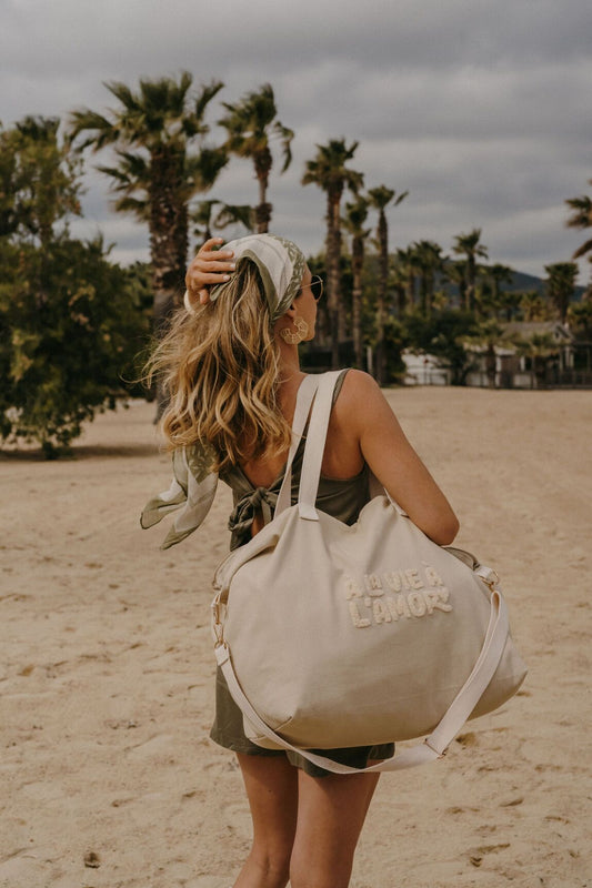 Sac cabas XL I  À la vie à l'amor