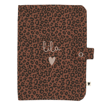 Protège carnet de santé | Léopard Marron