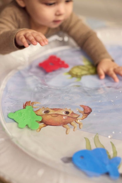 Tapis d'eau pour temps sur le ventre I Amis de la mer 