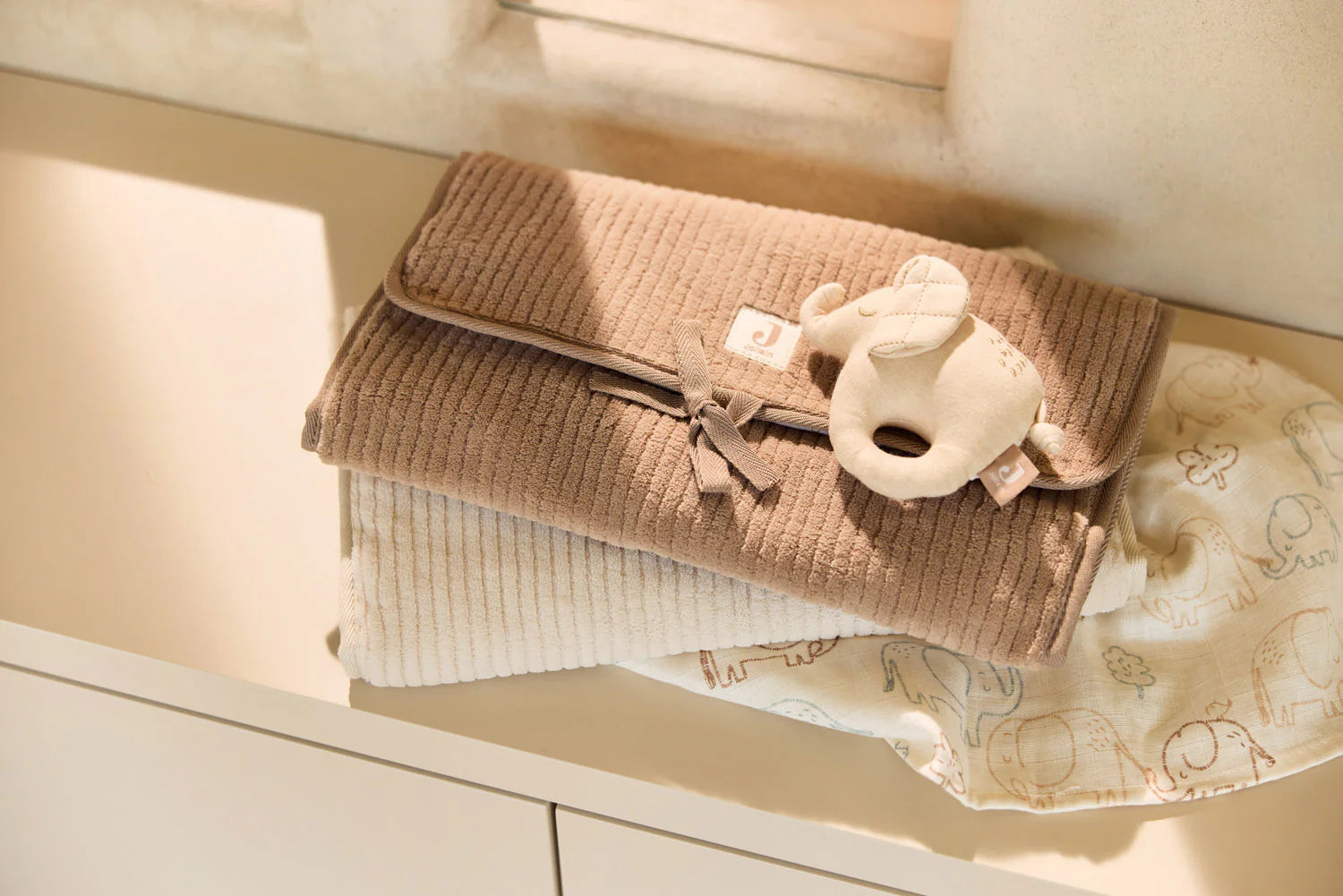 Tapis à langer nomade | Cloudy Rib