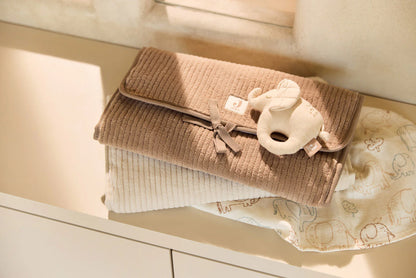 Tapis à langer nomade | Cloudy Rib