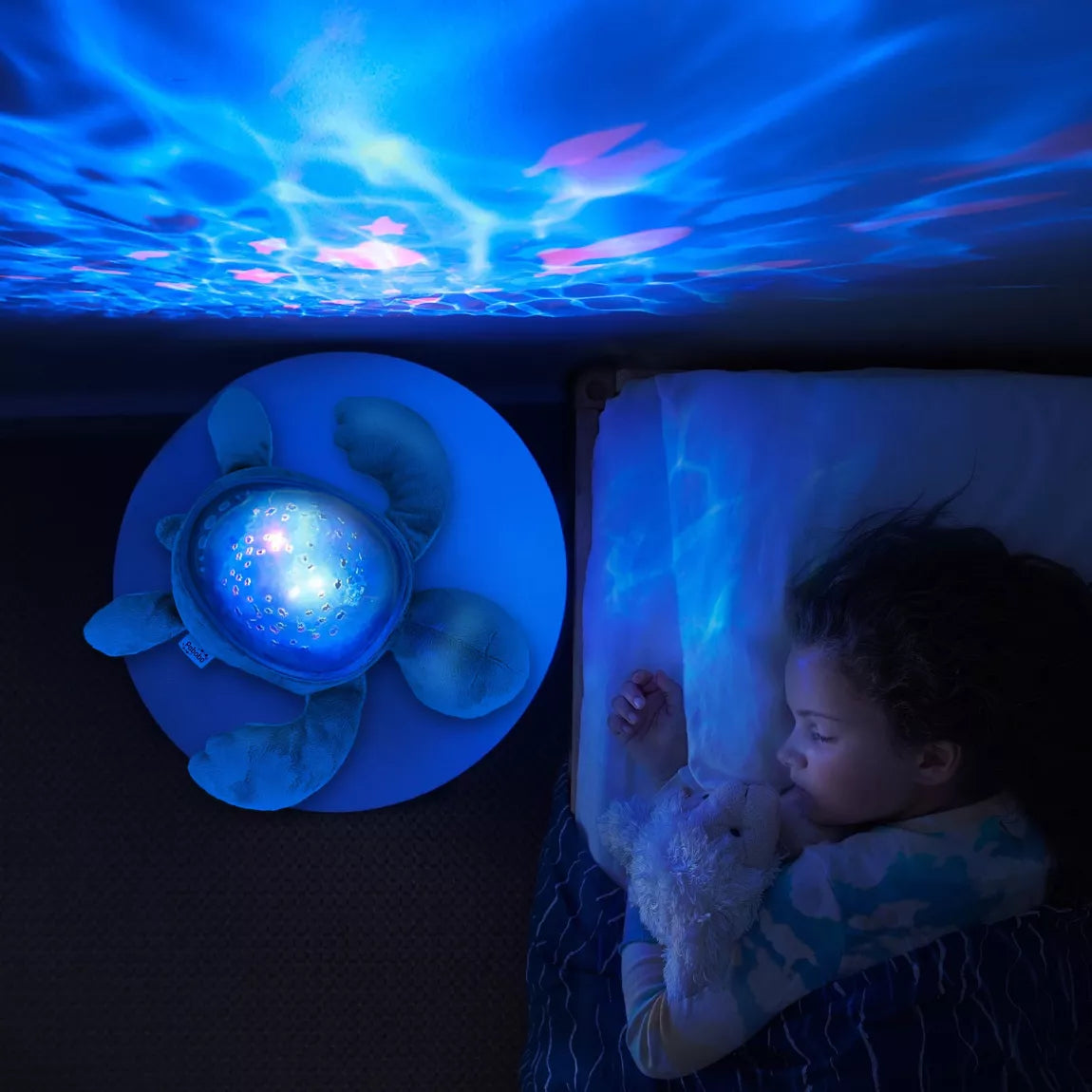 Veilleuse projecteur I Tortue Aqua Dream