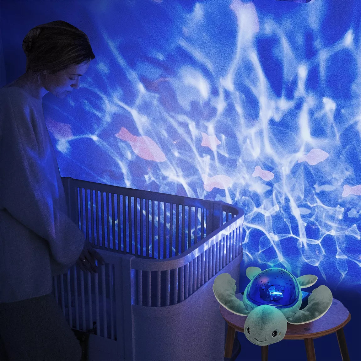 Veilleuse projecteur I Tortue Aqua Dream