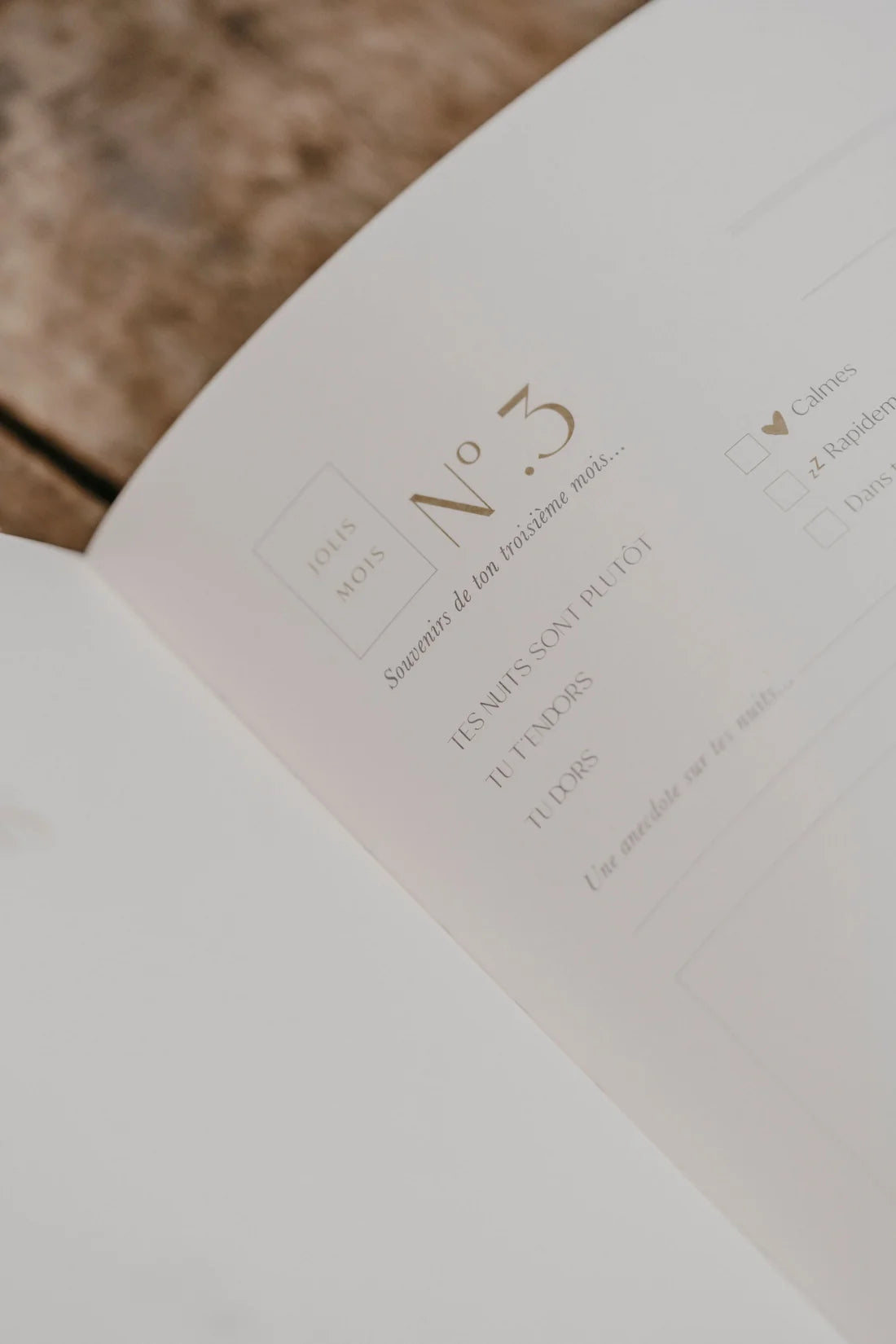 Livre de naissance | Lin Sauge