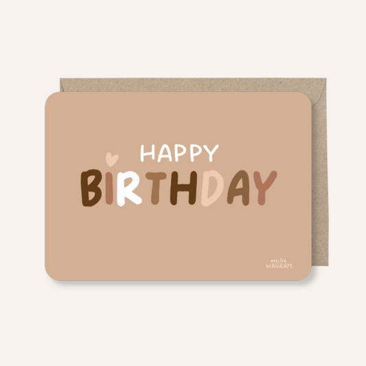 Carte | Happy Birthday