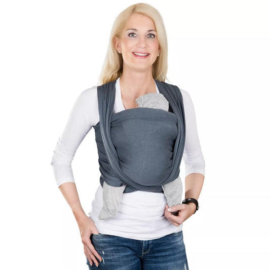 Écharpe de portage pour bébé prématuré I Anthracite
