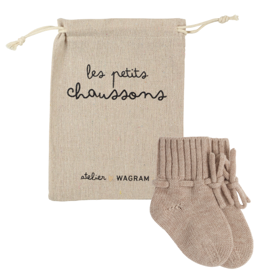 Chaussons | Mérinos Sable