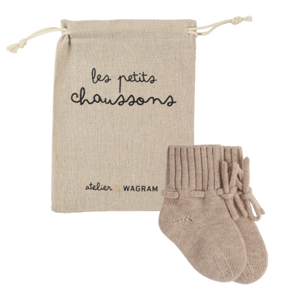 Chaussons | Mérinos Sable