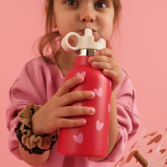 Gourde Inox | Coeur Rose