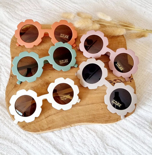 Lunette de soleil fleurs pour bébé/enfant