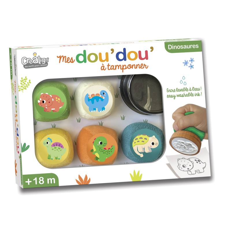 Mes tampons Dou'Dou I Les Dinosaures 
