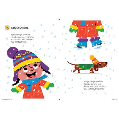 Livres de comptine I Mon recueil de comptines pour toute l'année