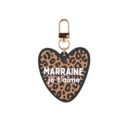 Porte-clé | Marraine je t'aime