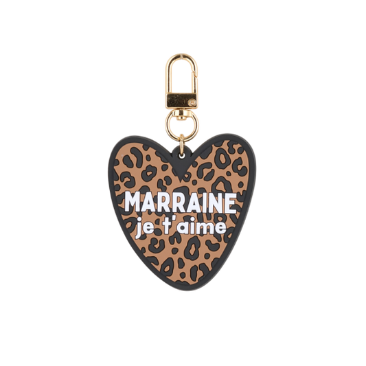 Porte-clé | Marraine je t'aime