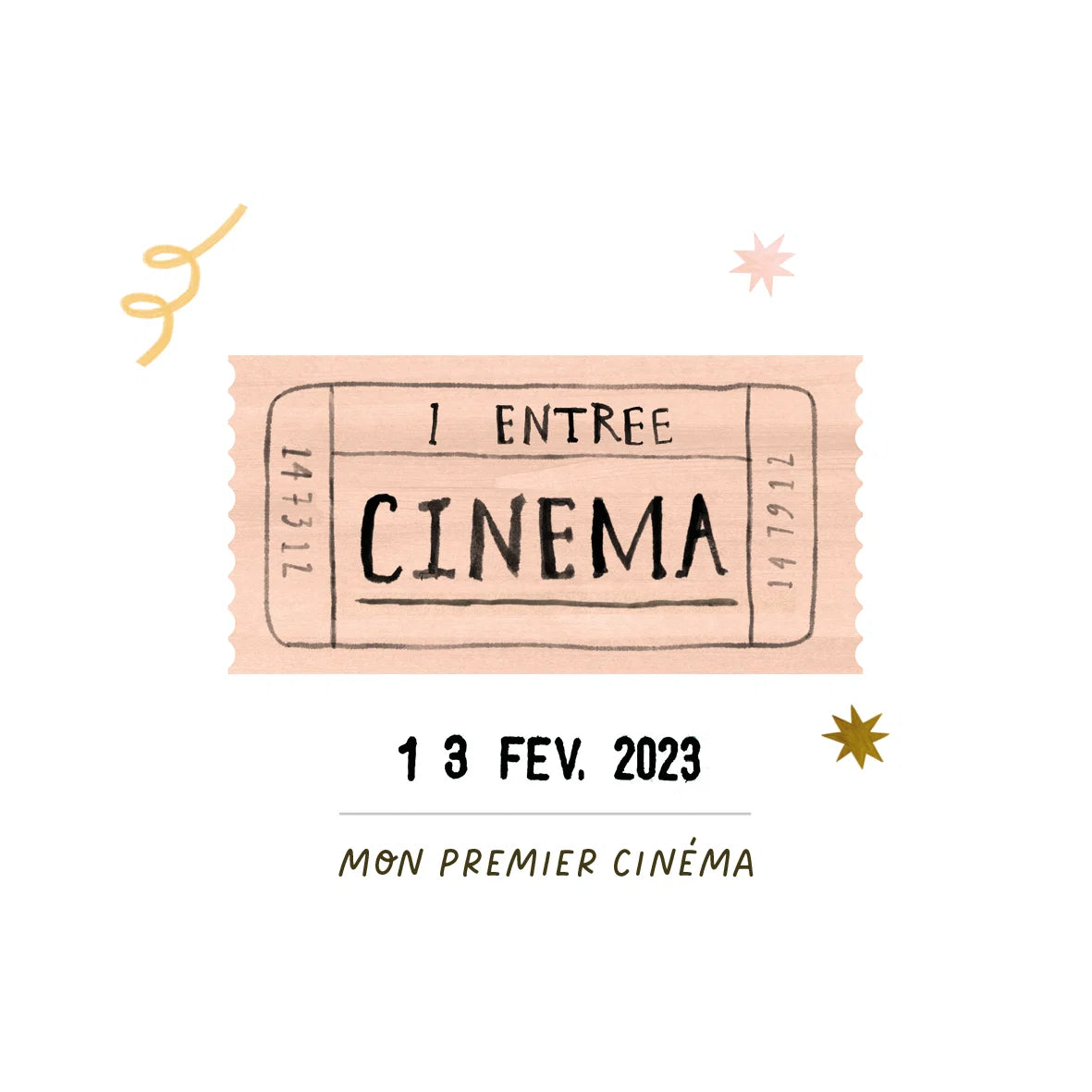 Affiche " Mes premières fois " I Léa le Pivert