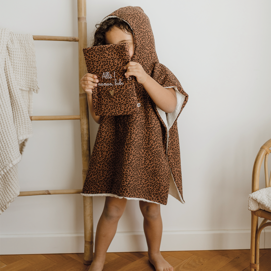 Protège carnet de santé | Léopard Marron