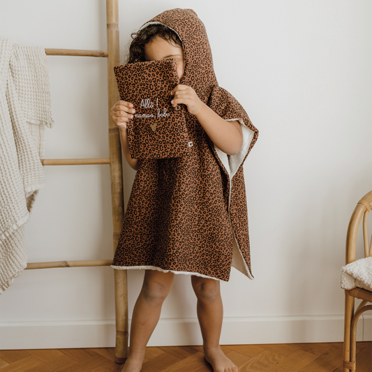 Protège carnet de santé | Léopard Marron