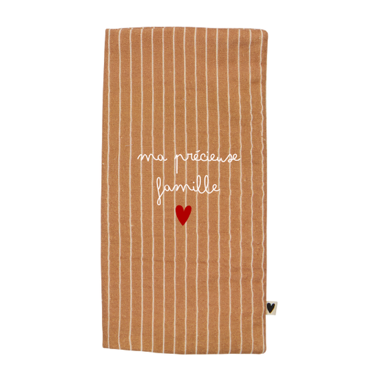 Protège livret de famille | Rayures fines