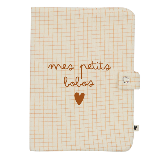 Protège carnet de santé | Petits carreaux
